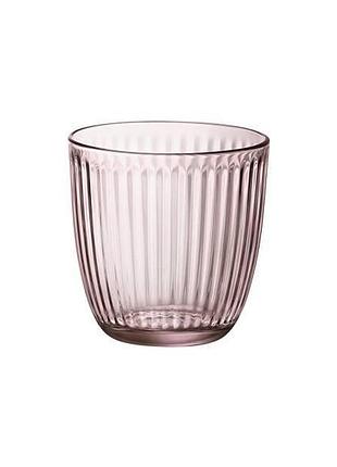 Стакан низкий bormioli rocco line 580501-vna-021990 290 мл розовый
