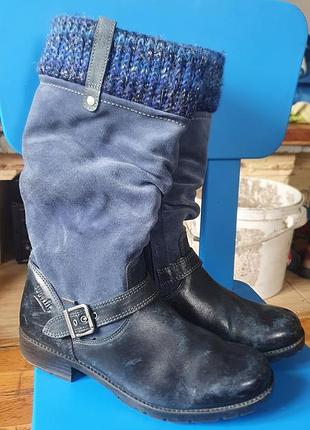 Распродажа!!!кожаные сапоги superfit 38размер