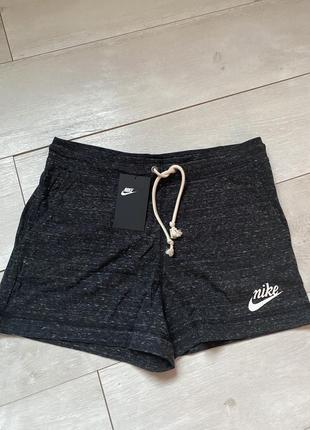 Шорти nike sportswear gym vintage black2 фото