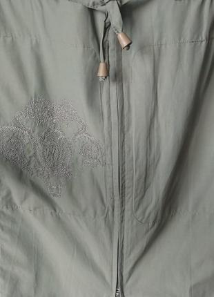 Курточка, вітровка,плащ,френч, ,куртка жіноча, кольору хакі8 фото