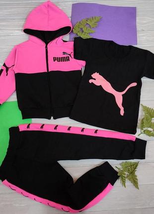 Спортивный костюм тройка, в двух цветах