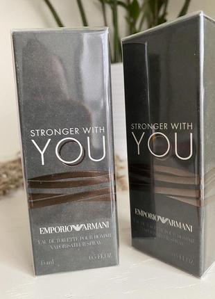 Emporio armani stronger with you туалетна вода5 фото