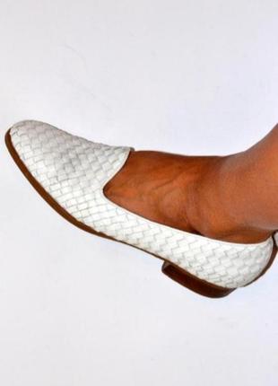 Туфли из плетенной кожи2 фото