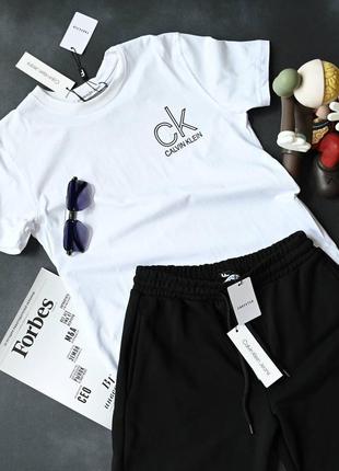 Чоловічі літні костюми (шорти + футболка) calvin klein