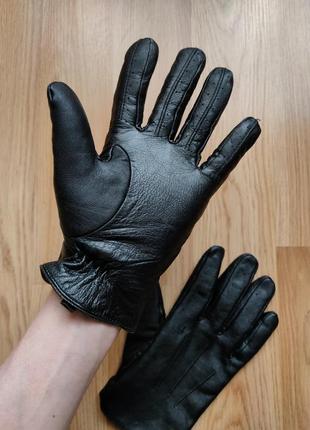 Шкіряні рукавички шкіряні перчатки рукавиці чоловічі шкіряні рукавиці barbour stetson2 фото