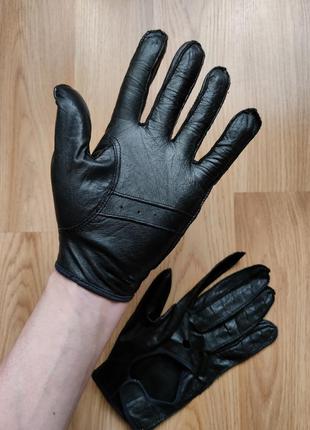 Автоперчатки кожаные водительские перчатки для вождения м racing team3 фото