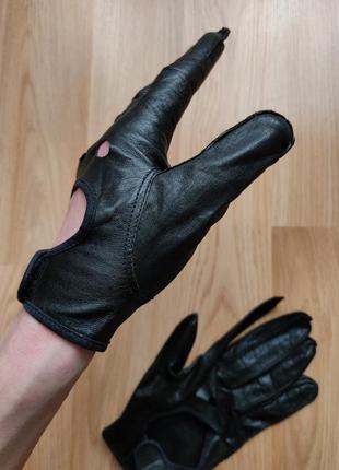 Автоперчатки кожаные водительские перчатки для вождения м racing team2 фото