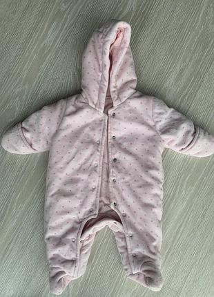 Демисезонный комбинезон для девочки от next.baby