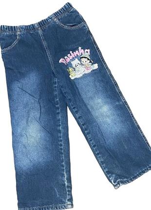 Джинсы на флисе для девочки 5 лет (лот№69) 2
