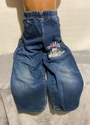 Джинсы на флисе для девочки 5 лет (лот№69) 7