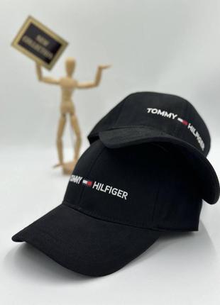 Чорні чоловічі кепки / кепка tommy hilfiger