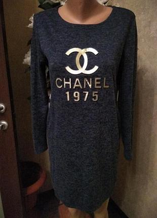 Платье chanel  шанель с карманами