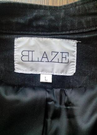 Эксклюзив стильная джинсовая куртка леди гага косуха blaze рр l6 фото