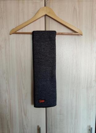 Шарф cropp сірий 3
