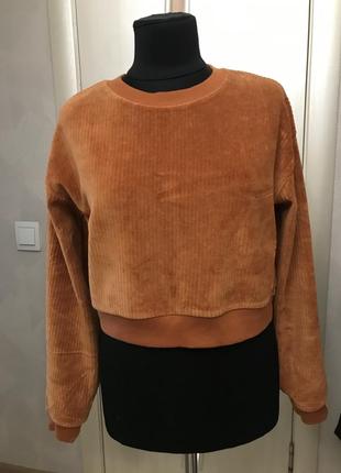 Светер трендовий стильний молодіжний укорочений