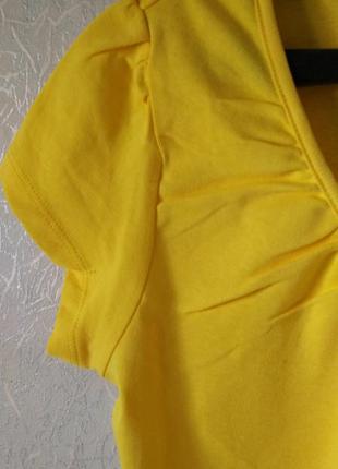 Новое однотонное  платье 8