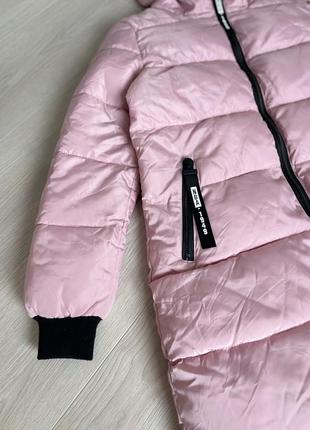 Розовая куртка на девочку возрастом 11-12 лет от disney3 фото