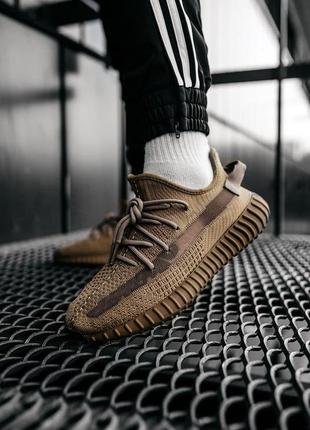 Мужские кроссовки adidas yeezy boost 350 v2 marsh / smb