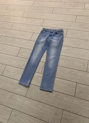 Wrangler женские светлые штаны/ джинсы slim fit (с)  ( w 28, l 30)1 фото