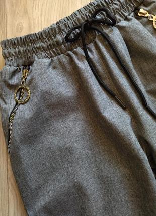 Женские штаны брюки с подкладкой на флисе5 фото