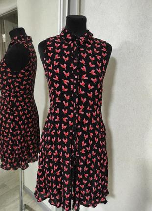 Yumi сукня в півники на гудзиках