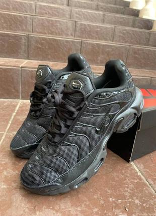 Кросівки nike air max tn black чорні оригінальна якість стильні, гарні 40, 41, 42, 43, 44, 45