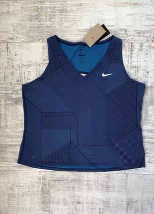 Спортивная майка тенниска топ nike dri fit9 фото