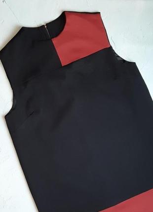 🌿1+1 = 3 пряме чорне плаття по коліно, розмір 46 — 482 фото