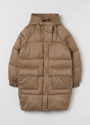 Зимова куртка пуховик оверсайз h&m