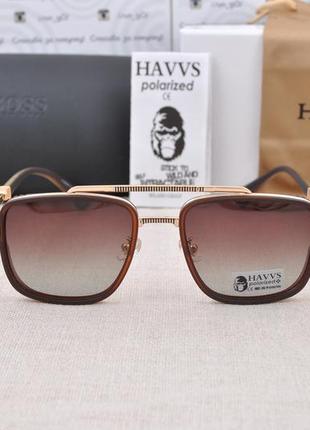 Фирменные солнцезащитные очки  havvs polarized hv68047 с шорой4 фото