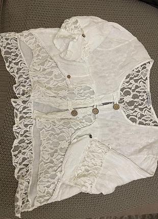 Блуза женская лен бохо