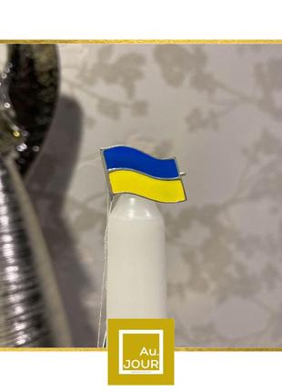 New срібло 925 брошка прапор україни
