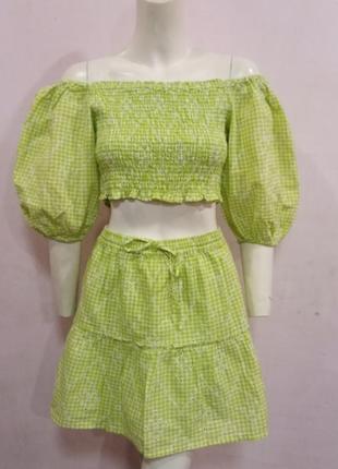 Топ блузка+ юбка