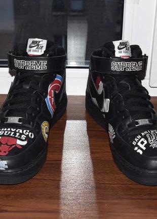 Nike air force 1 mid hotsell nba supreme