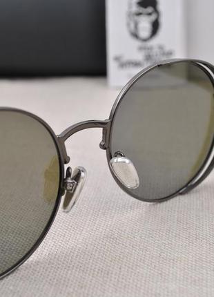 Фирменные солнцезащитные очки  havvs polarized hv68005 круглые с боковой шорой5 фото