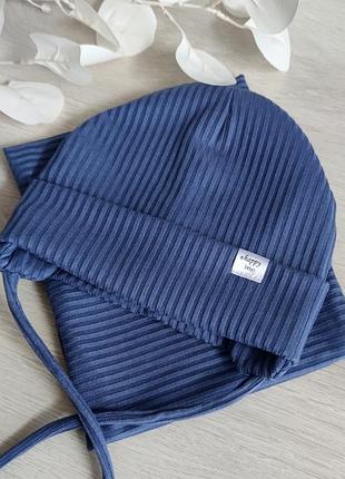 Шапочка демисезонная новая 47-48 р
