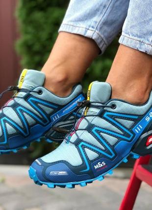 Женские кроссовки salomon speedcross / спортивный кроссовки для бега и активного отдыха / кросівки жіночі для активного відпочинку2 фото