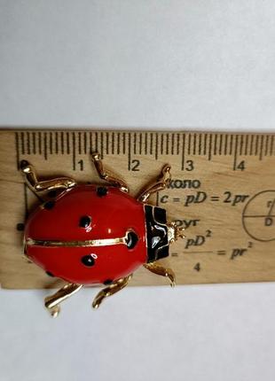 Брошка божа корівка