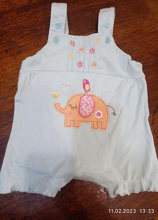 Комбинезон, песочник 74 размера 1330