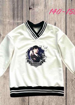 Туничка / худые oversize из венсдей wednesday