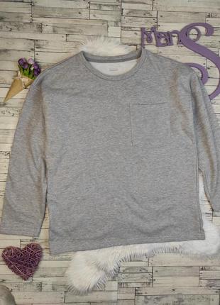 Мужской свитер mane luna серый джемпер с замочек сбоку размер l 48