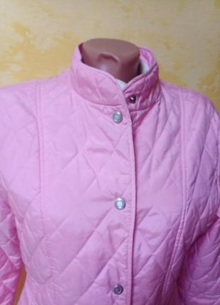 Облегчённая ярко-розовая курточка пиджак3 фото