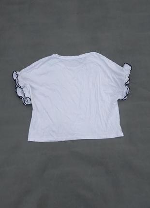 Фірмова футболка з декором розмір л3 фото