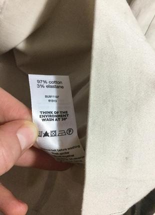 Фирменная базовая котоновая юбка миди трапеция на пуговицах спереди супер качество!!!3 фото