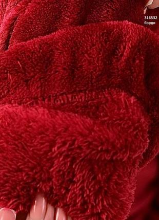 Жіноча махрова піжама2 фото