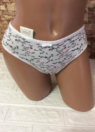 Трусы женские высокая посадка плавки хлопок р.44-46