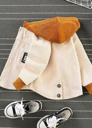 Вельветова сорочка для хлопчика 1673