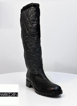 Marc cain сапоги чоботи италия натуральная кожа