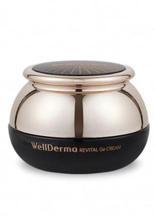 Антивозрастной спа-крем с германием wellderma revital ge cream