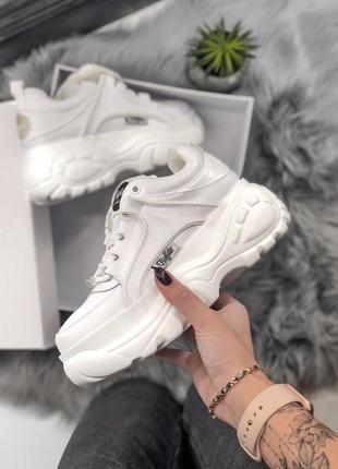Шикарні жіночі кросівки на платформі white buffalo 😍 (весна/ літо/ осінь)